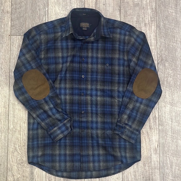 Pendleton Trail Wool Plaid Button Down Shirt- Size Medium - Picture 4 of 5